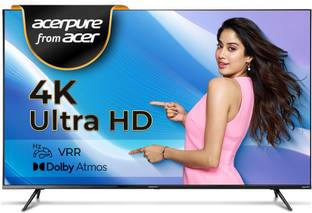 acerpure Swift TV by Acer (2024 Series) 164 cm (65 inch) Ultra HD (4K) LED Smart Google TV with Bezel-...