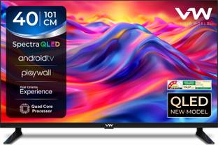 VW 101 cm (40 inch) QLED Full HD Smart Android TV 2026 Edition