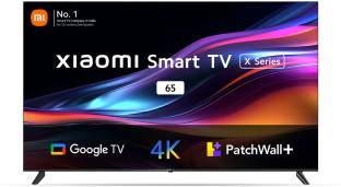 Mi X Series 163.9 cm (65 inch) Ultra HD (4K) LED Smart Google TV 2023 Edition with 4K Dolby Vision | H...