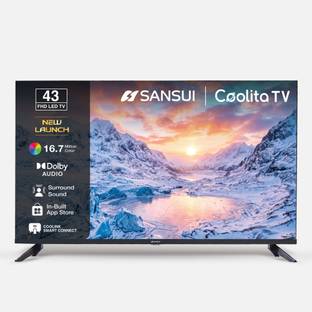 Sansui 109 cm (43 inch) Full HD LED Smart Coolita TV