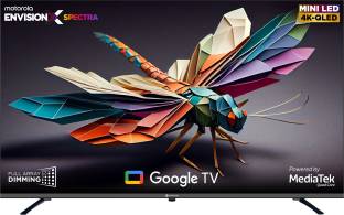 MOTOROLA EnvisionX Spectra Mini LED 165 cm (65 inch) Ultra HD (4K) Mini LED Smart Google TV 2024 Edition with Dolby Vision & Dolby Atmos