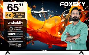 Foxsky 165 cm (65 inch) Ultra HD (4K) LED Smart Android TV