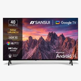 Sansui 102 cm (40 inch) Full HD LED Smart Google TV 2026 Edition