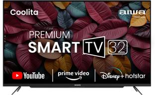 Aiwa 81.28 cm (32 inch) Full HD LED Smart Linux based TV with Manual with Warranty Card| |1N Set Table...