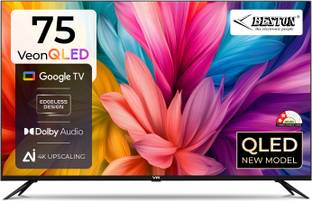 BESTON 189 cm (75 inch) QLED Ultra HD (4K) Smart Google TV 2025 Edition