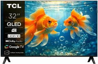 TCL TCL 81.2 cm (32 inch) QLED HD Ready Smart Google TV with 100% Color Volume Plus 16W Dolby Audio | ...