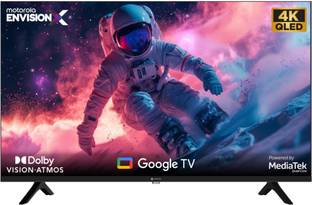 MOTOROLA 127 cm (50 inch) QLED Ultra HD (4K) Smart Google TV