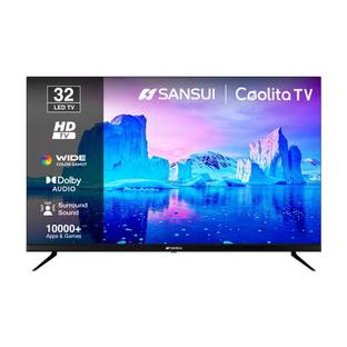 Sansui 80 cm (32 inch) HD Ready LED Smart Coolita TV with IPS Panel| Dolby Audio| Surround Sound| 60Hz...