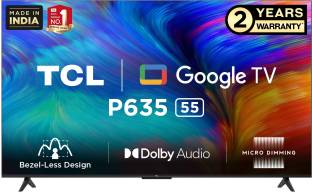 TCL 139 cm (55 inch) Ultra HD (4K) LED Smart Google TV with Dolby Audio & HDR10