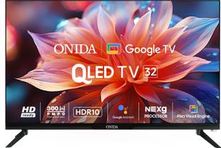 ONIDA 80 cm (32 inch) QLED HD Ready Smart Google TV