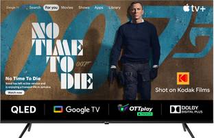KODAK Matrix 108 cm (43 inch) QLED Ultra HD (4K) Smart Google TV with Dolby Atmos | HDR 10 | 40W Sound Output | DTS Trusurround | Google Assistant | Dual Band Wi-Fi