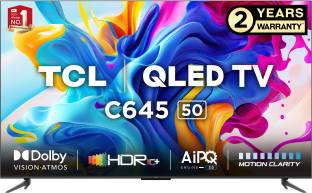 Add to Compare TCL 126 cm (50 inch) QLED Ultra HD (4K) Smart Google TV 4.220 Ratings & 4 Reviews Operating System: Google TV Ultra HD (4K) 3840 x 2160 Pixels 2 Years Warranty on Product ₹47,990 ₹1,14,990 58% off Free delivery by Tomorrow Upto ₹16,900 Off on Exchange No Cost EMI from ₹4,000/month