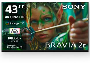 SONY BRAVIA 2M2 108 cm (43 inch) Ultra HD (4K) LED Smart Google TV with DOLBY ATMOS