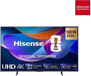 Hisense 109.22 cm (43 Inch) QLED Ultra HD (4K) Smart VIDAA TV