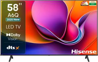 Hisense 58A6Q 145.5 cm (58 inch) Ultra HD (4K) LED Smart VIDAA TV 2025 Edition