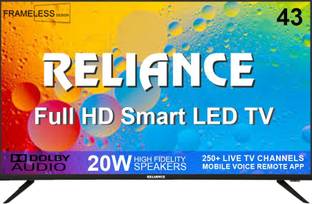 Reliance 108 cm (43 inch) Full HD LED Smart Android TV with Cloud Base TV