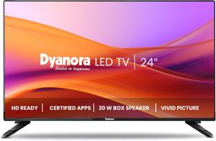 Dyanora 60 cm (24 inch) HD Ready LED TV with Noise Reduction, Cinema Zoom, Powerful Audio Box Speakers