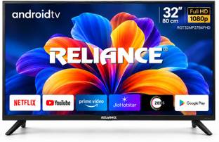 Reliance New 80 cm (32 inch) Full HD LED Smart Android TV 2026 Edition with BOE Panel | 512MB RAM + 4G...