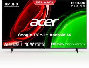 Acer Ultra I Series 163.8 cm (65 inch) Ultra HD (4K) LED Smart Google TV 2025 Edition