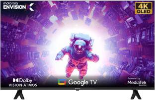MOTOROLA EnvisionX 165 cm (65 inch) QLED Ultra HD (4K) Smart Google TV with Dolby Vision and Dolby Atmos