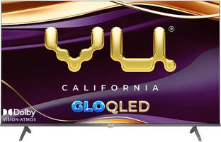 Vu GloQLED 164 cm (65 inch) QLED Ultra HD (4K) Smart Google TV 2025 Edition