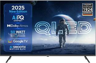 Blaupunkt Quantum Dot 126 cm (50 inch) QLED Ultra HD (4K) Smart Google TV 2025 Edition with Dolby Atmo...