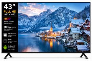jinis Android Series 109 cm (43 inch) QLED Full HD Smart Android TV 2026 Edition with Full HD Android ...