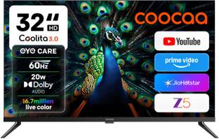 Coocaa S4U Pro 80 cm (32 inch) HD Ready LED Smart Coolita TV with Dolby Audio | 20W Speaker Output | N...
