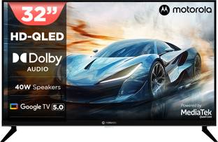 MOTOROLA 80 cm (32 inch) QLED HD Ready Smart Google TV 2026 Edition