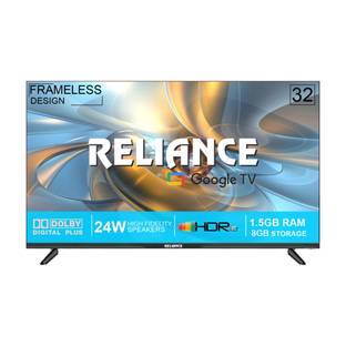 Reliance 80 cm (32 inch) HD Ready LED Smart Google TV with Next Generation Google Smart Led Tv Platfor...