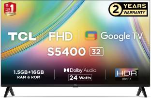 TCL 80.04 cm (32 inch) Full HD LED Smart Google TV 2022 Edition with Google Assistant
