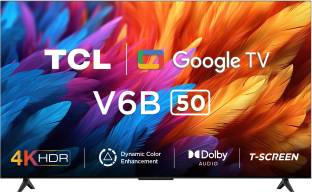 TCL 125.64 cm (50 inch) Ultra HD (4K) LED Smart Google TV with with 24W Dolby Audio and Metallic Bezel...