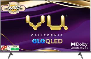 Vu GloQLED 139 cm (55 inch) QLED Ultra HD (4K) Smart Google TV 2025 Edition