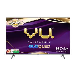 Vu GloQLED 139 cm (55 inch) QLED Ultra HD (4K) Smart Google TV
