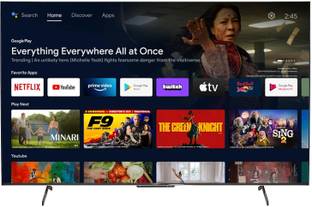 Lloyd 189 cm (75 inch) QLED Ultra HD (4K) Smart Google TV Google TV OS With Dolby Atmos