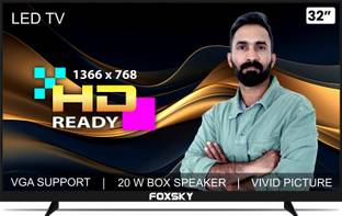 Foxsky 80 cm (32 inch) HD Ready LED TV (32FSN)
