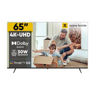 realme TechLife 164 cm (65 inch) Ultra HD (4K) LED Smart Google TV