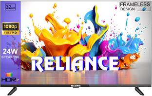 Reliance Jumbo 80 cm (32 inch) Full HD LED TV with 24W Boom Speakers | Real Frameless | Noise Reductio...