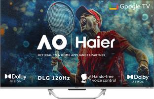 Haier 140 cm (55 inch) QLED Ultra HD (4K) Smart Google TV
