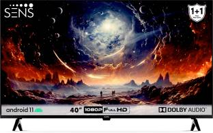 Add to Compare SENS 102 cm (40 inch) Full HD LED Smart Android TV 4.21,852 Ratings & 315 Reviews Operating System: Android Full HD 1920 x 1080 Pixels 1 Year Comprehensive Warranty on Product and Additional 1 Year Warranty on Panel ₹15,999 ₹32,990 51% off Free delivery by Today Upto ₹11,000 Off on Exchange No Cost EMI from ₹1,778/month