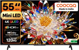 Coocaa 138 cm (55 inch) Ultra HD (4K) Mini LED Smart Google TV 2025 Edition with Local Dimming - 2025 ...