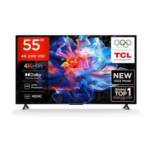 Tcl 138 cm (55 Inch) 4K Ultra HD Smart TV