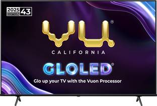 Vu 108 cm (43 inch) Ultra HD (4K) LED Smart Google TV with VuOn 1.5 Processor I Perfect Phone Partner ...