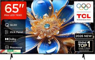 TCL 165.1 cm (65 Inch) QLED Ultra HD (4K) Smart Google TV
