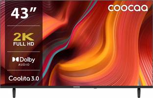 Coocaa 108 cm (43 inch) Full HD LED Smart Coolita TV with Dolby Audio and Eye Care Technology