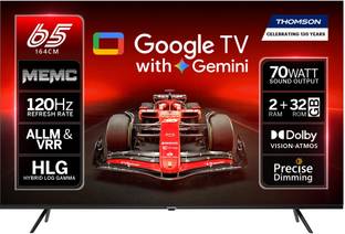 Thomson NeoX 164 cm (65 inch) QLED Ultra HD (4K) Smart Google TV with Gemini , M