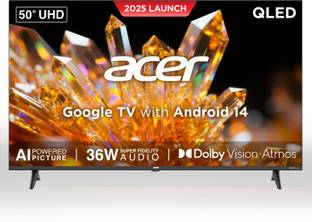 Acer Ultra V 127 cm (50 inch) QLED Ultra HD (4K) Smart Google TV 2025 Edition