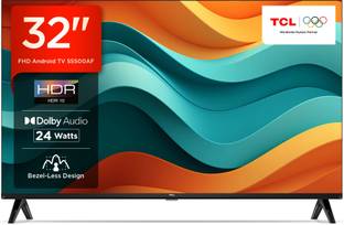 TCL S5500AF 79.97 cm (32 inch) Full HD LED Smart Android TV with Metallic Bezel Less and Chromecast built-in