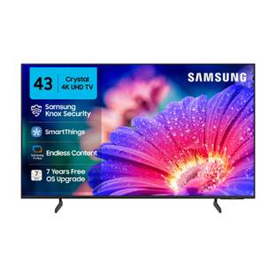 Samsung Crystal 4K Vista 108 cm (43 inch) Ultra HD (4K) LED Smart Tizen TV with 4K Upscaling | HDR 10+...