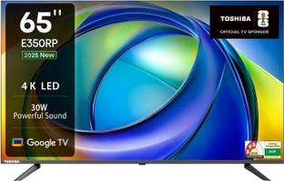 TOSHIBA 164 cm (65 inch) Ultra HD (4K) LED Smart Google TV 2025 Edition with Dolby Atmos, 30W Powerful...